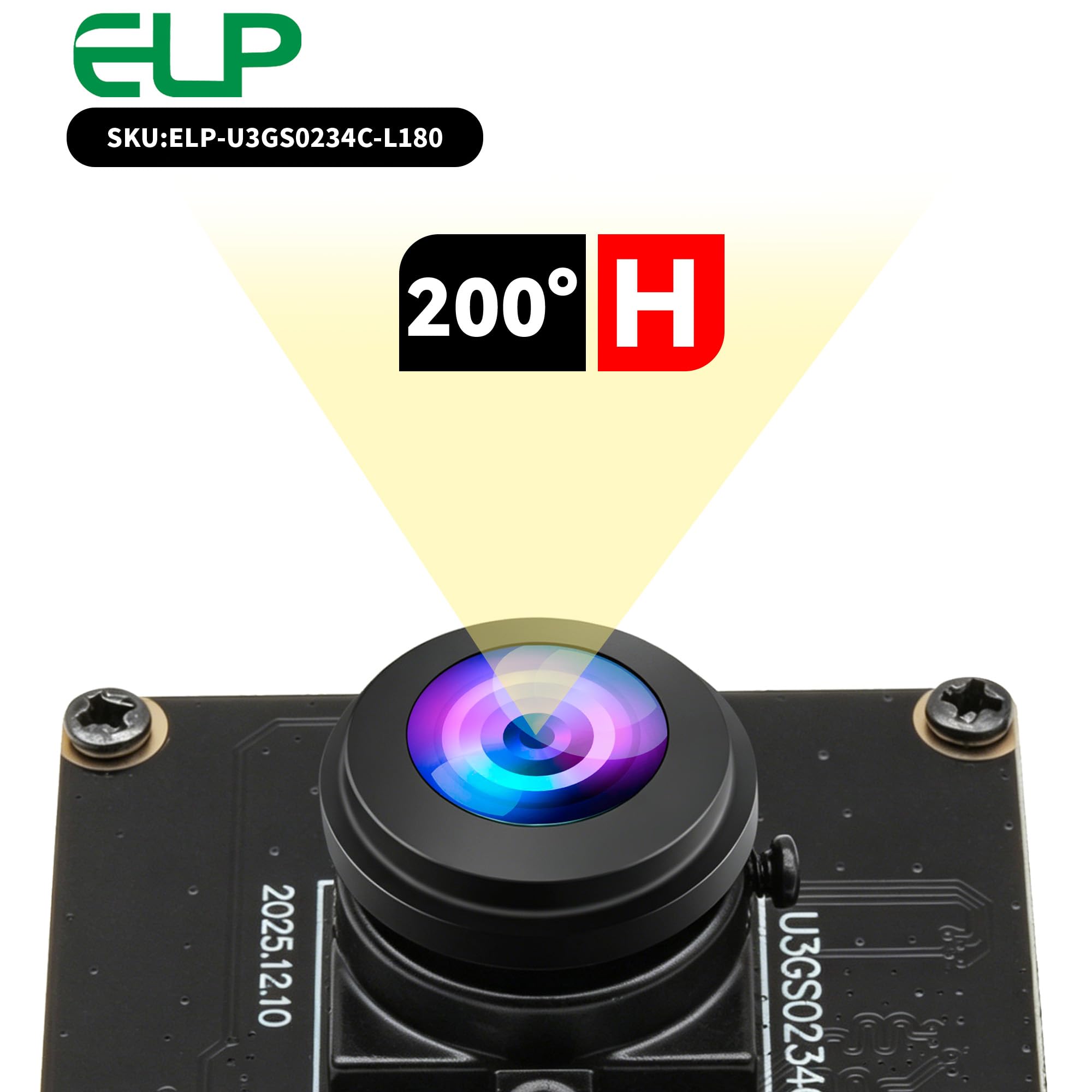 Amazon.co.jp: ELP 200FPS グローバルシャッターUSB3.0カメラ